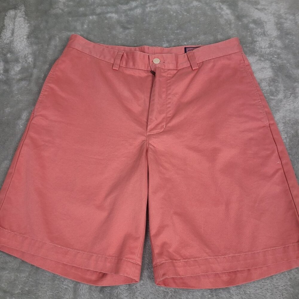 Vineyard Vines Club Short Chino Shorts Mens 32‎ Salmon by Shep & Ian Whale